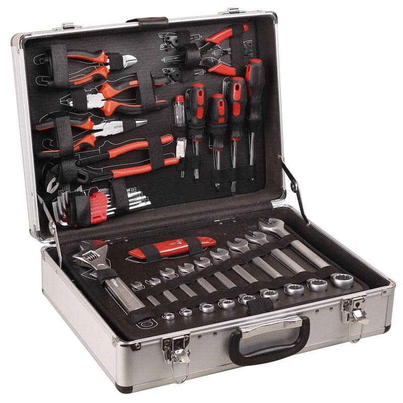 122 pce Tool Kit Aluminium Tool Case
